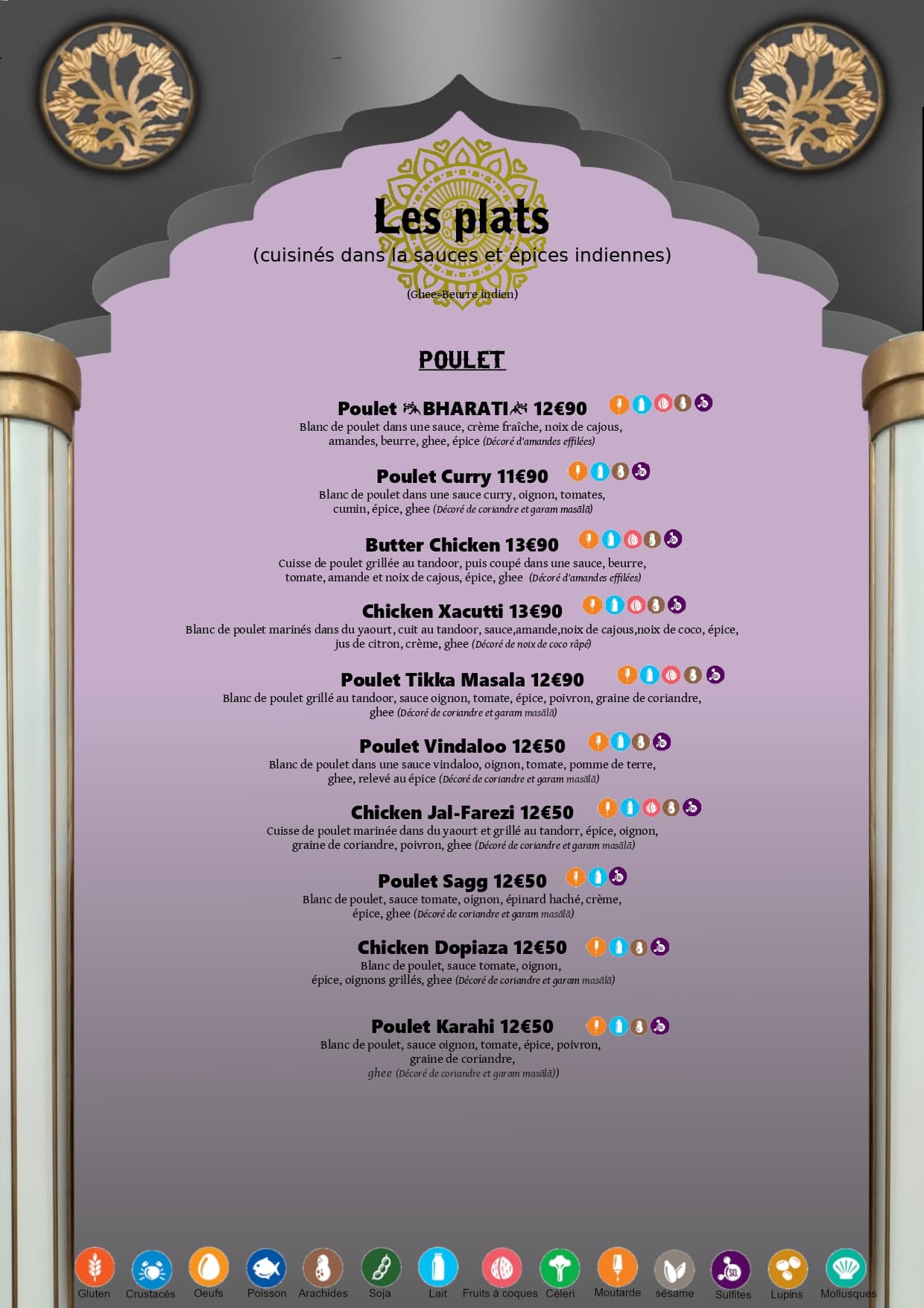 Plats cuisinés Bharati Flers