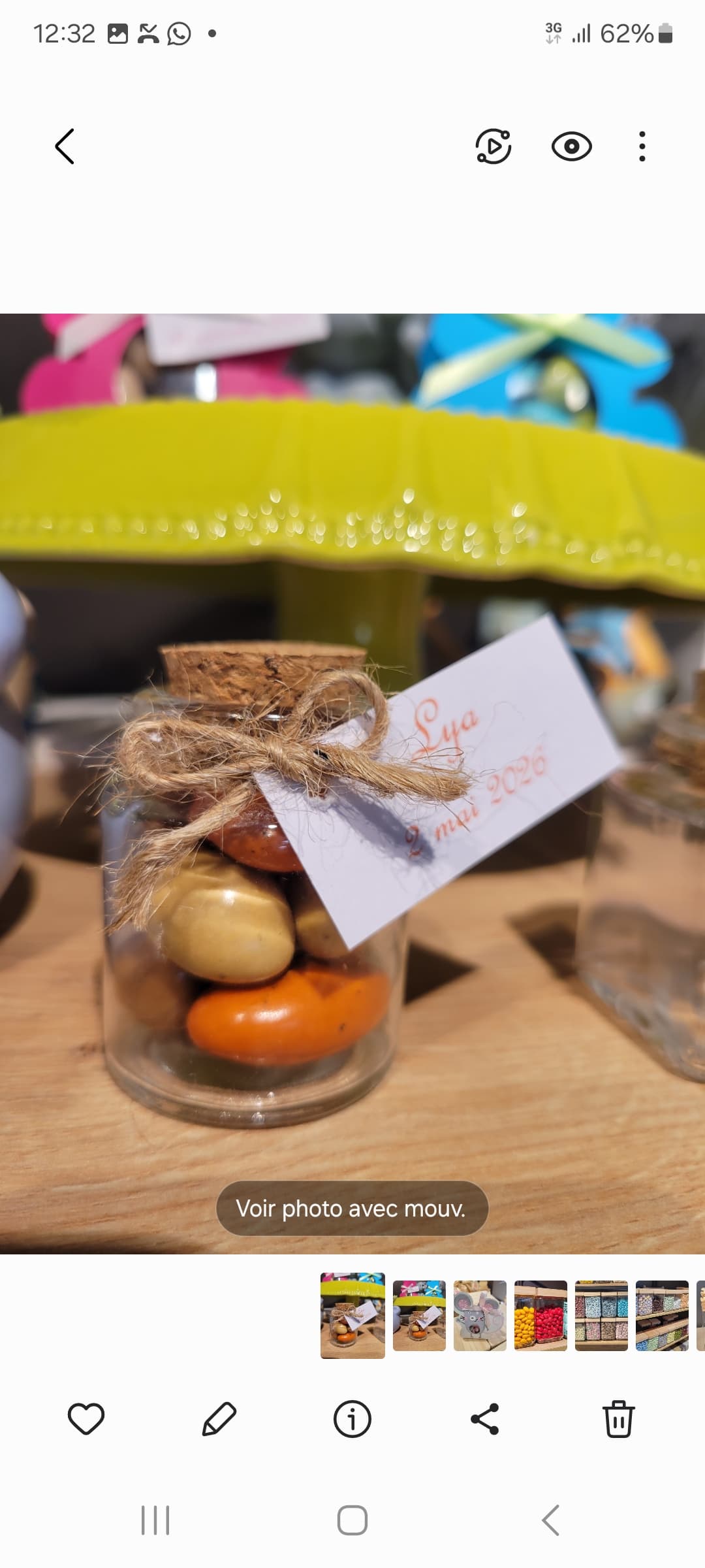 Ballotin En Verre à Dragées