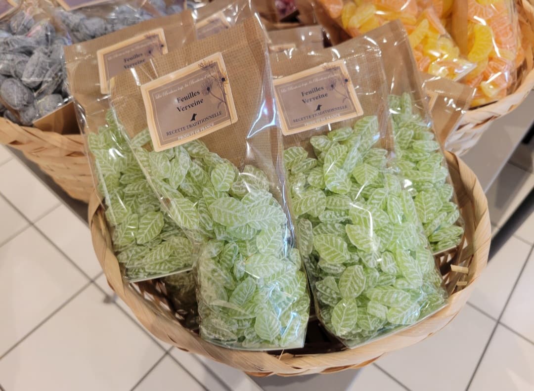 Bonbons Feuilles Verveine